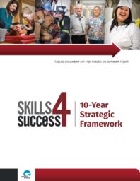 347-17(5) - Skills 4 Success - 10-Year Strategic Framework 