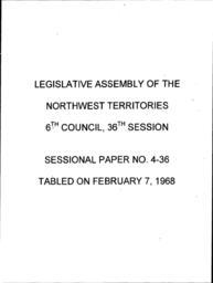 04-36- Sessional paper Northern housing program