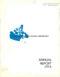 03-57 NORTHWEST TERRITORIES HOUSING CORPORATION ANNUAL REPORT 1974