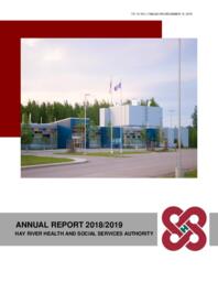 14-19(1) - Annual Report 2018/2019 - Hay River Health and Social Services Authority 