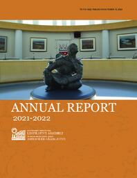 712-19(2) Northwest Territories Legislative Assembly Annual Report 2021-2022