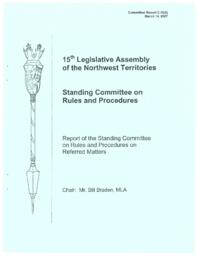 CR 2-15(6) - Report of the Standing Committee on Rules and Procedures on Referred Matters