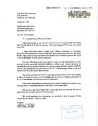 036-13(4) - Letter from Hay River Seniors' Society re: Increased Wood Prices for Seniors