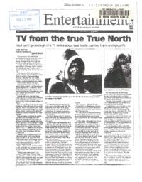 059-13(4) - Edmonton Journal Article (Februrary 25, 1997) re: Inuit Film Maker